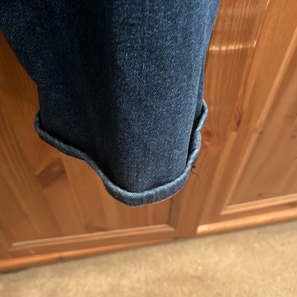 Ava & Viv Women's Boyfriend Jeans in Dark Blue - Picture 3 of 7